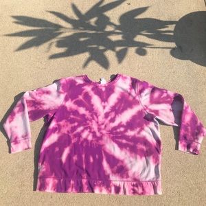 Bleached Purple Sweatshirt